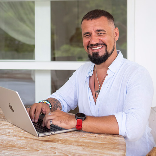 Andrew, founder of EvolutionLab